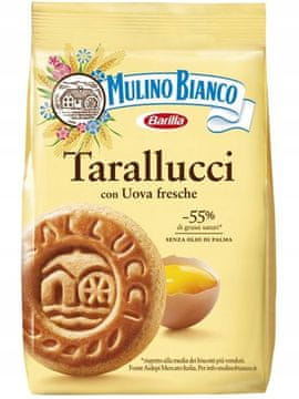 Mulino Bianco Taralluci Talijanski kolačići od prhkog tijesta 350g