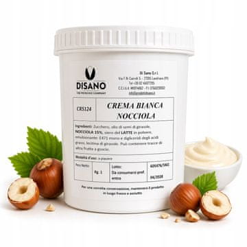 Bianca Nocciola Disano Sicilija 1kg pasta od orašastih plodova talijanska