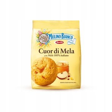 Mulino Bianco Talijanski kolačići Cuor di Mela s nadjevom od jabuka 300g