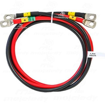 2x 150 cm kabel za spajanje baterije 16 mm M8 M8