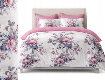Flanelski set posteljine od 3 dijela 160x200cm Premium Top pastelne boje