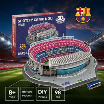 Nogometni stadion Barcelone - CAMP NOU - 3D slagalica 98 dijelova