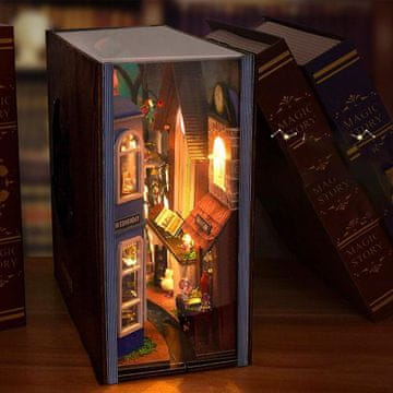 Minijaturna kuća Book Nook - Tajna uličica*