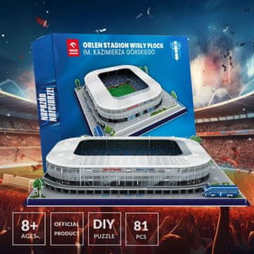 Nogometni stadion - WISŁA Płock - 3D puzzle - 81 dio