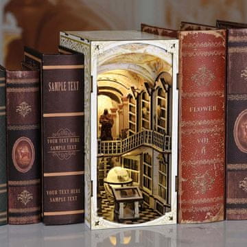 Minijaturna kuća Book Nook - Knjižnica bogova*