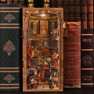 Minijaturna kuća Book Nook - Nacionalna knjižnica*