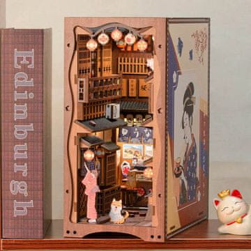 Minijaturna kućica Book Nook - Pod cvjetovima sakure*