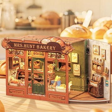 Minijaturna kuća Book Nook - Pekarnica gospođe Hunt*