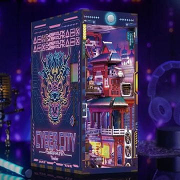 Minijaturna kuća Book Nook - Cyber City*
