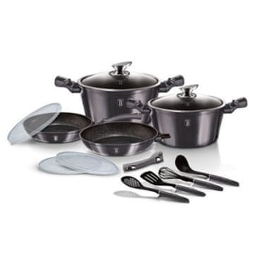 Berlingerhaus Set posuđa BH-7059 13 ks Carbon PRO Line