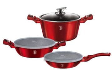 Berlingerhaus Set posuđa BH-7046 6 pcs Burgundy Metallic Line