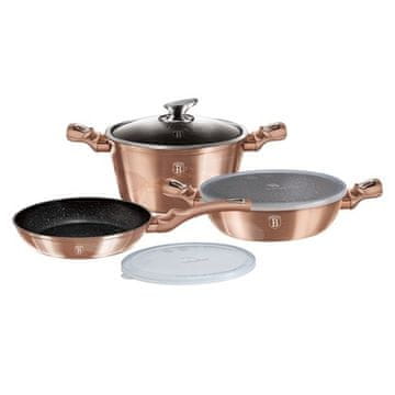Berlingerhaus Set posuđa BH-7047 6 ks Rosegold Metallic Line