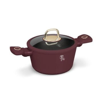 Berlingerhaus Lonac s titanijskim premazom BH-8040 with lid 20 cm Leonardo Collection