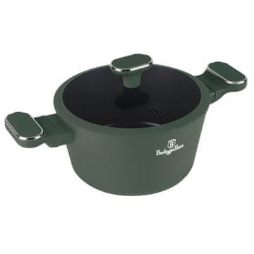 Berlingerhaus Lonac s titanskim premazom i poklopcem BH-8200 20 cm Matte Green Collection