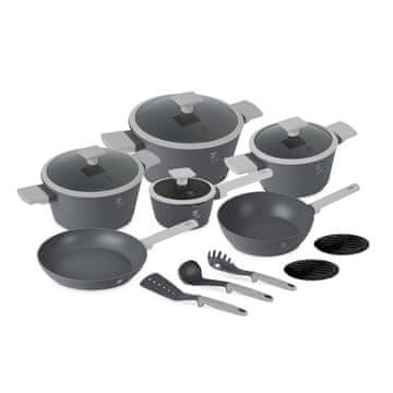 Berlingerhaus Set posuđa BH-8245 s titanovým povrchem 15 ks Aspen Collection