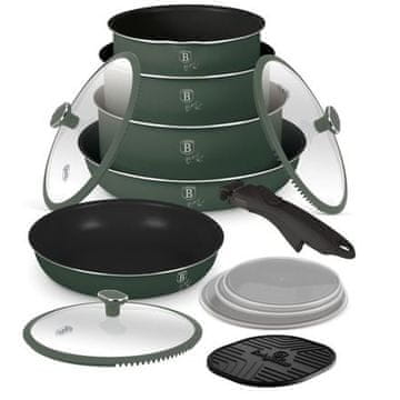 Berlingerhaus Set posuđa BH-8423 13 ks Matte Green Collection