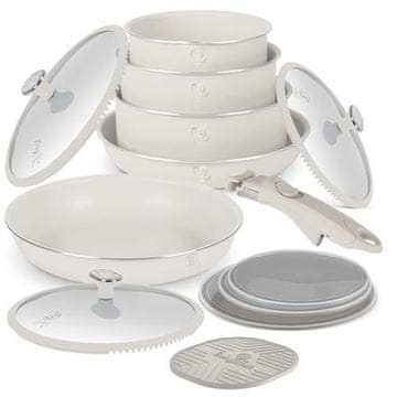 Berlingerhaus Set posuđa BH-8421 13 ks Sahara Marble Collection