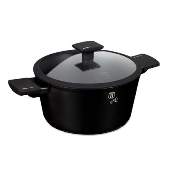 Berlingerhaus Lonac s poklopcem s titanskim premazom BH-7086 20 cm Monaco Collection