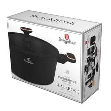 Berlingerhaus Lonac s titanskim premazom i poklopcem BH-8359 28 cm Black Rose Collection