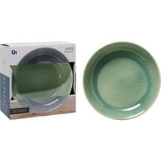 EXCELLENT Ploča KO-Q07000150 duboki set od 4 dijela promjera 23 cm, zeleni