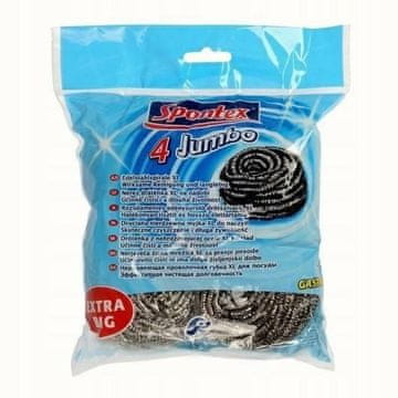 Spontex spiralni sudoper Inox Jumbo 4 kom 00397..
