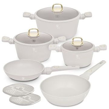 Berlingerhaus Set posuđa s titanijskim premazom BH-8080 10 kom. Sahara kolekcija