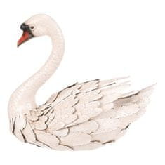 Autronic Vrtni ukrasi Swan - metalni, veličina M, bijeli (SR2031-M)