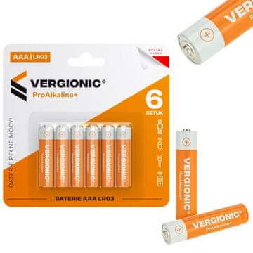 6X ORIGINALNIH AAA R3 ALKALNIH BATERIJA
