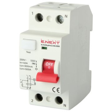 NEX p003014 PRO 2P 40A 300mA 6kA RCD TIP AC