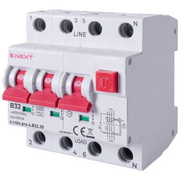 NEX p0720031 Diferencijalni prekidač s PRO modulom 4P B 32A 30mA 6kA TIP A