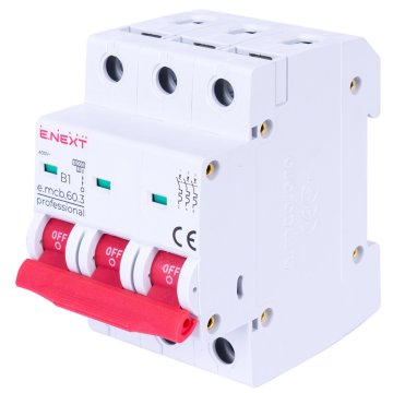 NEX p041036 Osigurač prekidača PRO 3P B 1A 6kA 230/400V AC
