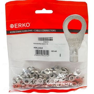Haberkorn KOA CU prstenasta stezaljka 2.5mm M6 100kom