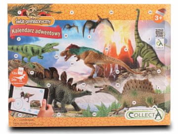 COLLECTA adventski kalendar Figurice dinosaura Prapovijesni svijet 84177