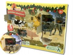 COLLECTA Adventski kalendar Na farmi Konj Krava Koza Guska 84178