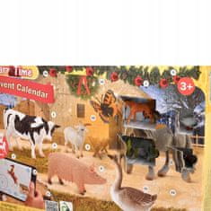 COLLECTA Adventski kalendar Na farmi Konj Krava Koza Guska 84178