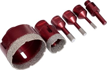 Kraft&Dele Dijamantne pile za rupe 6-68 mm M14 5 kom KD11219