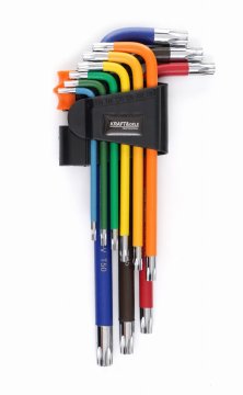 Kraft&Dele Set od 9 imbus ključeva u boji, Torx, KD11930