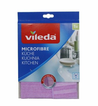 Vileda 2-u-1 kuhinjska krpa ljubičasta 141260