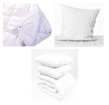 Easy Sleep 4-Seasons dvostruki poplun 200x200 cm + 2 jastuka 50x60 cm.