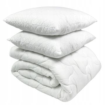 Easy Sleep 4-Seasons dvostruki poplun 180x200 cm + 2 jastuka 50x60 cm.