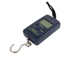 Džepna vaga s udicom do 40 kg s LCD zaslonom, viseća vaga, ribolovna vaga, kompaktna PRO-H40