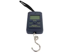 Džepna vaga s udicom do 40 kg s LCD zaslonom, viseća vaga, ribolovna vaga, kompaktna PRO-H40