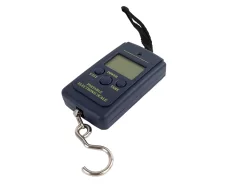 Džepna vaga s udicom do 40 kg s LCD zaslonom, viseća vaga, ribolovna vaga, kompaktna PRO-H40