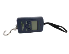 Džepna vaga s udicom do 40 kg s LCD zaslonom, viseća vaga, ribolovna vaga, kompaktna PRO-H40