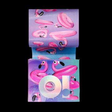 LS Pink Flamingo - rola folije za friziranje s utorima 100 m