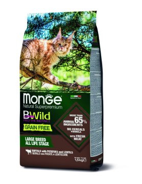 Monge BWild hrana za odrasle mačke velikih bivola 1,5 kg