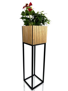 Flexistyle LOFT FIORINO lamelni stalak za cvijeće 22x22x80 cm