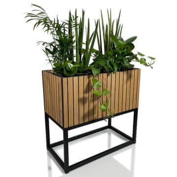 Flexistyle LOFT FIORINO stalak za cvijeće od lamela 42x22x40 cm