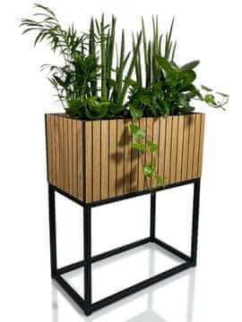 Flexistyle LOFT FIORINO stalak za cvijeće od lamela 42x22x50 cm