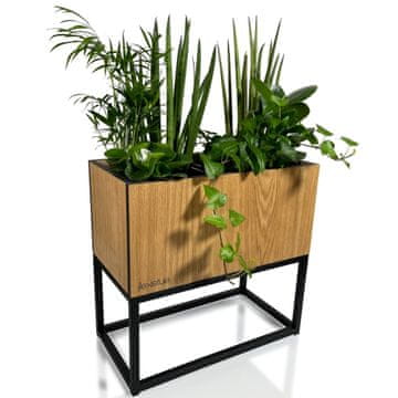 Flexistyle LOFT FIORINO stalak za cvijeće od hrasta 42x22x40 cm